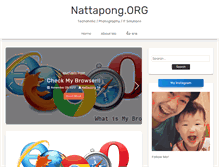 Tablet Screenshot of nattapong.org